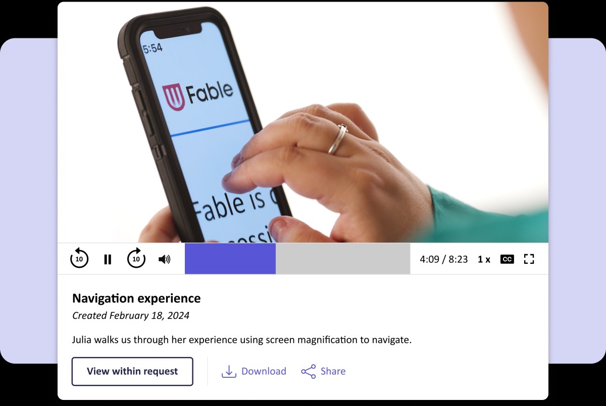 Fable Secures $25M to Enhance Accessibility Tools for Cognitive and Hearing Impairments