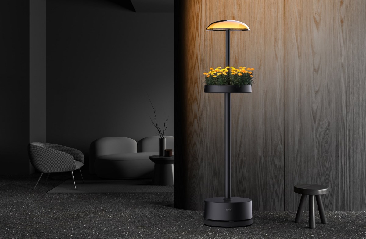 LG Unveils Innovative Planter Lamp Ahead of CES 2025