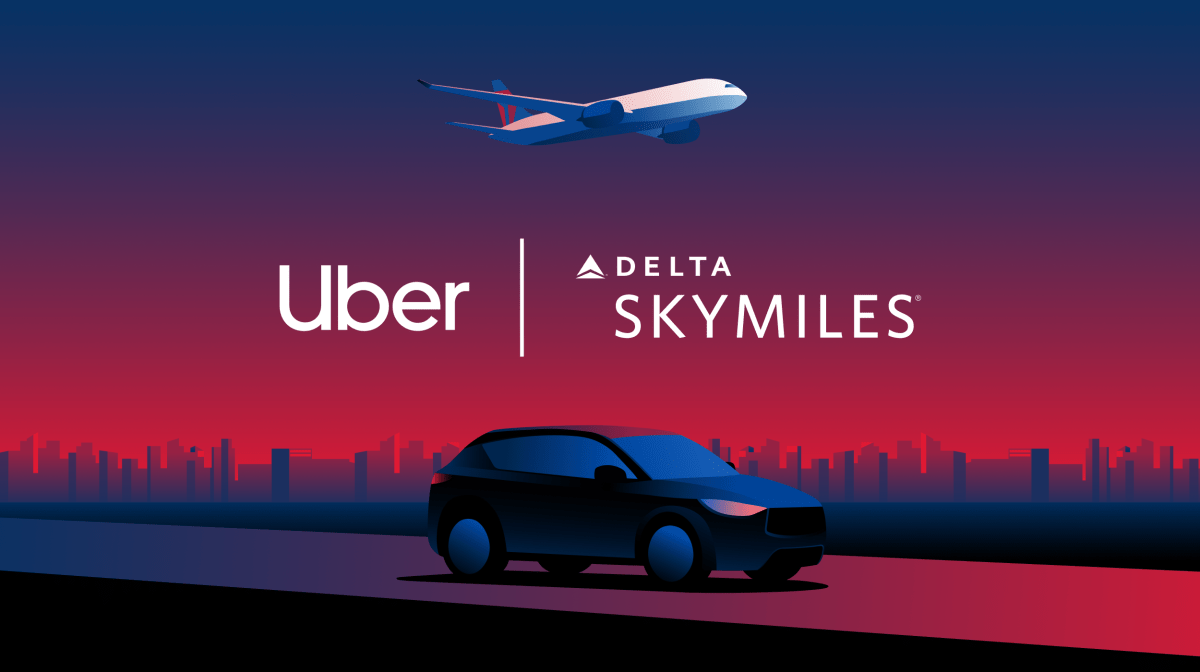 Uber Partners with Delta to Offer SkyMiles for Rides and Deliveries