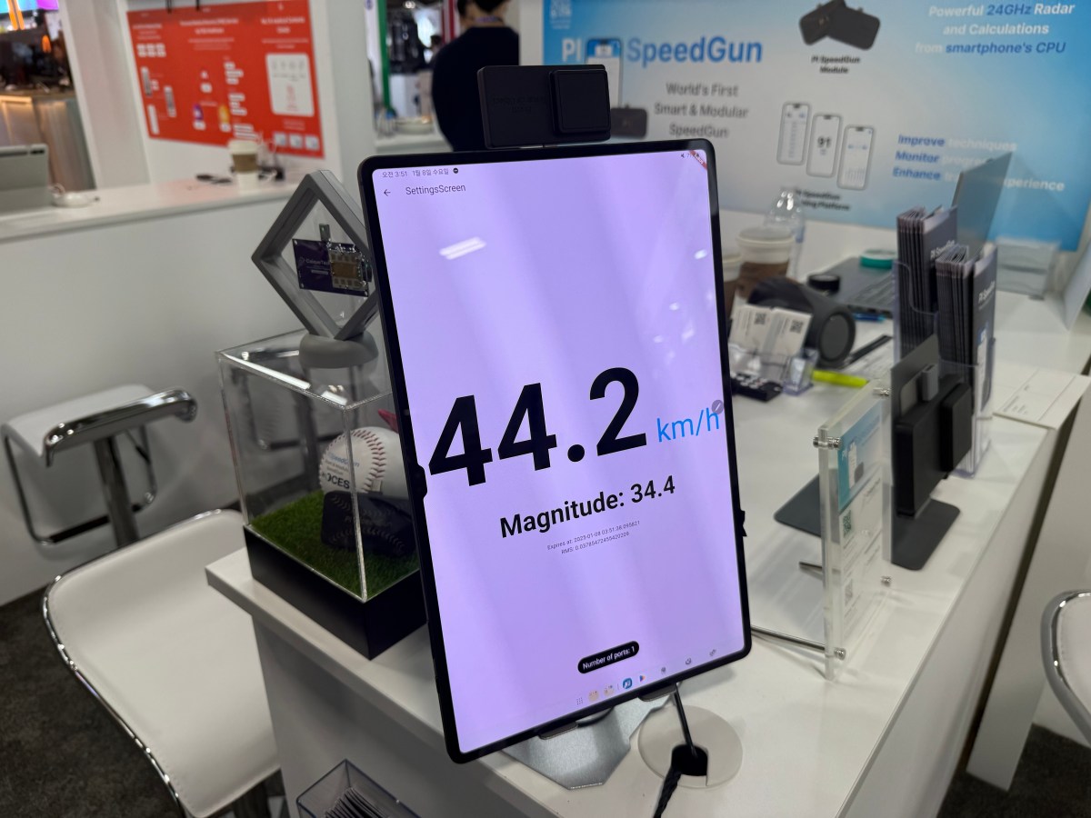 CaiqueTech Unveils Modular Baseball Radar Gun at CES 2025