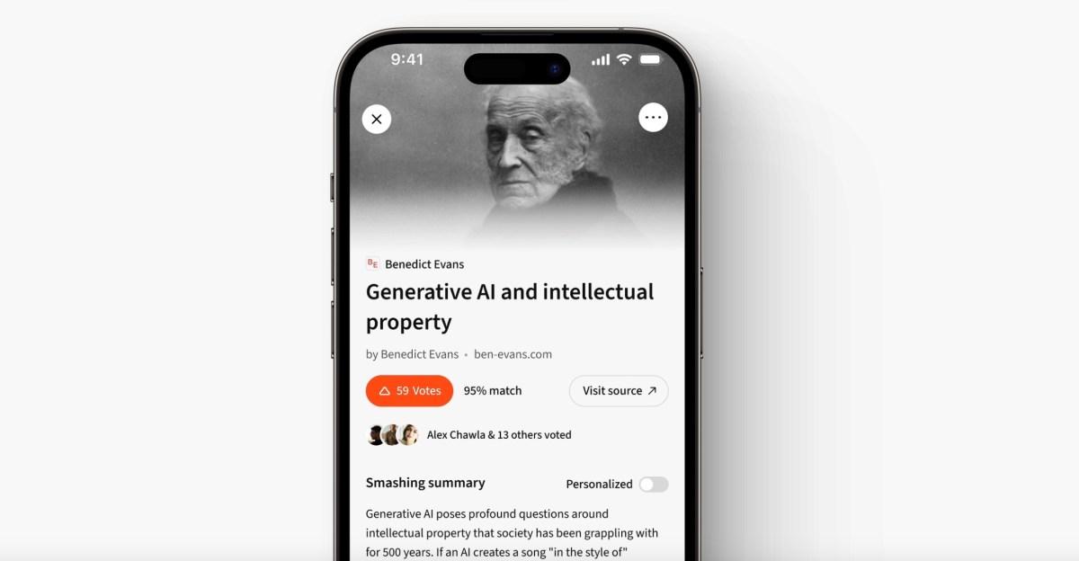 Smashing, the AI News Curation App, Shuts Down Due to Growth Challenges