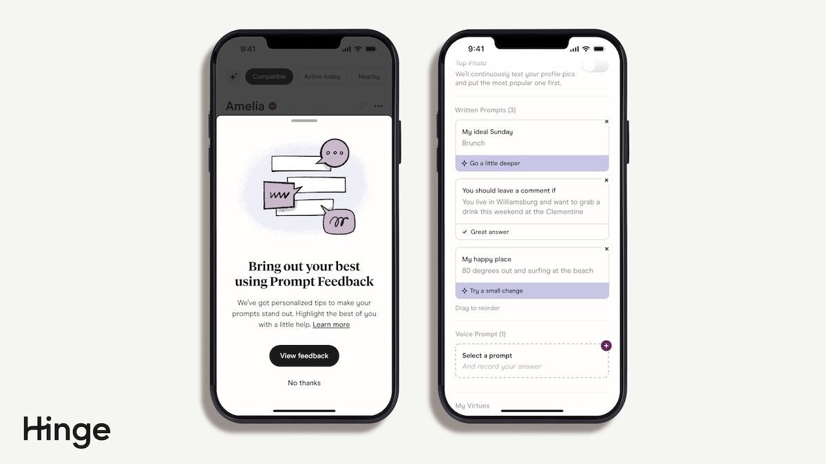Hinge Unveils AI-Powered Feature to Enhance Dating Profiles