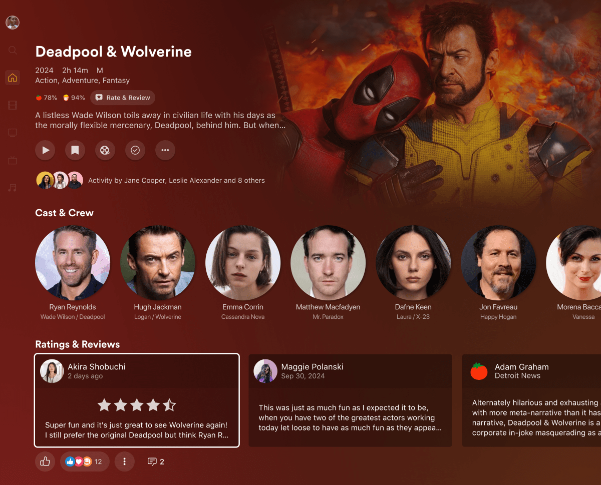 Plex Introduces Movie and TV Show Reviews Feature to Boost Social Engagement