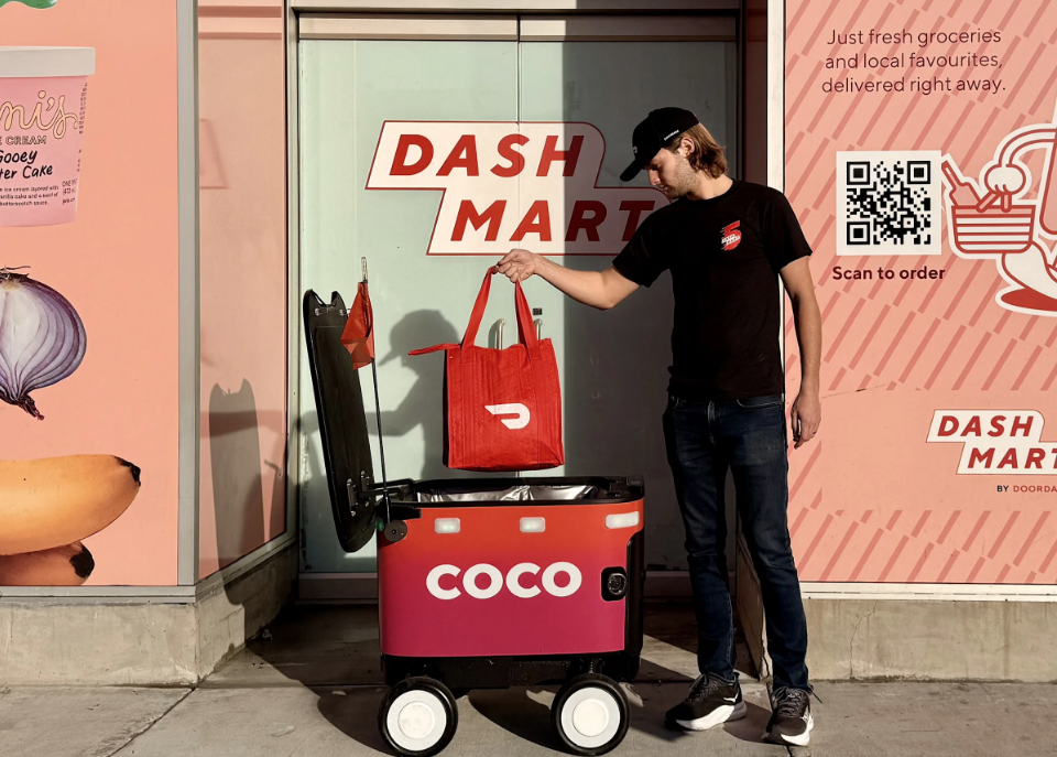 DoorDash and Coco Robotics Launch Robot Deliveries in LA and Chicago