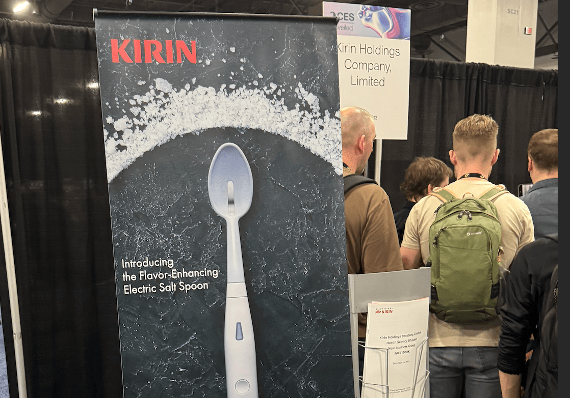 Kirin Unveils Electric Salt Spoon at CES 2025: A Taste of the Future