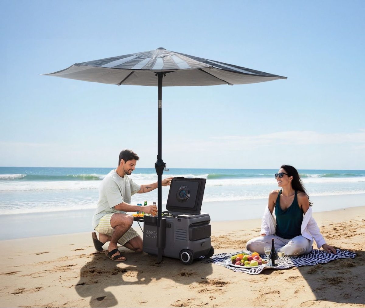 Anker Unveils Innovative Solar Umbrella at CES 2025