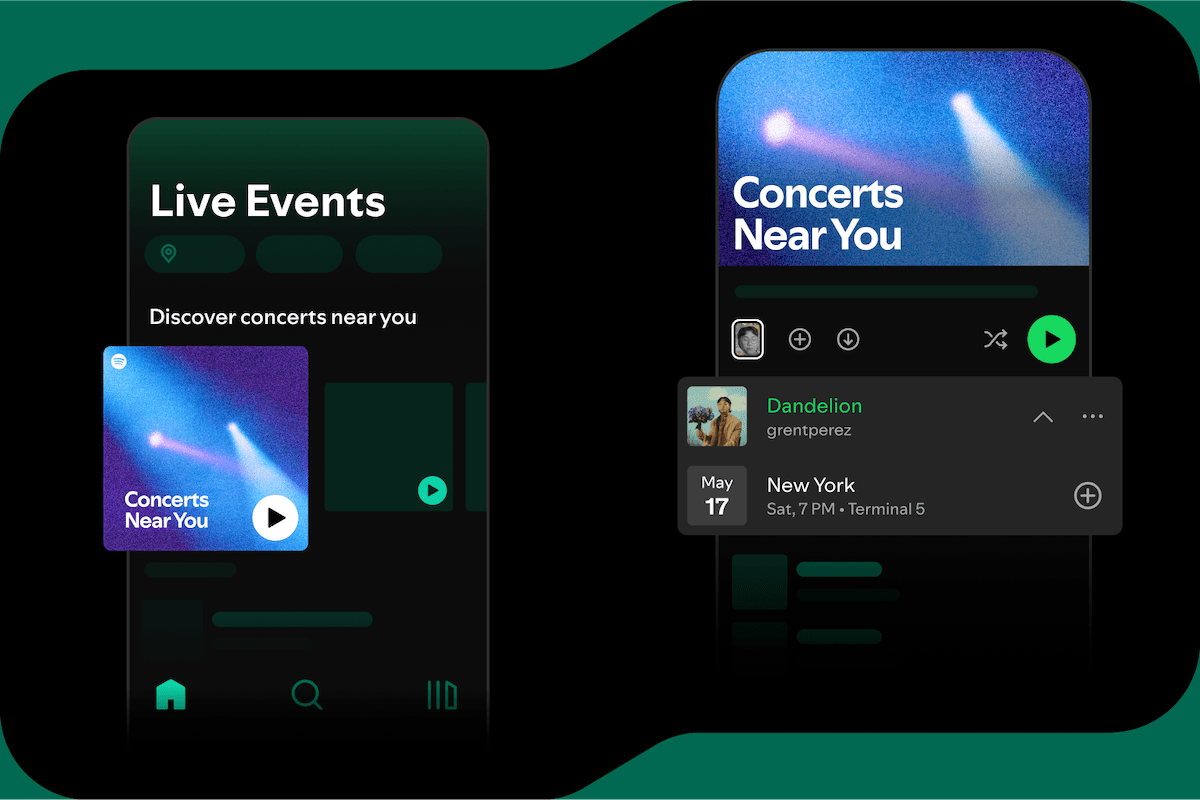 Spotify Launches 'Concerts Near You' Playlists for Local Show Discovery