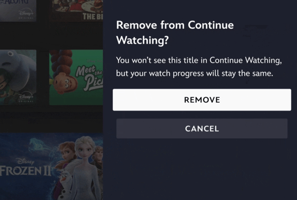 Disney+ Update: Streamline Your 'Continue Watching' List