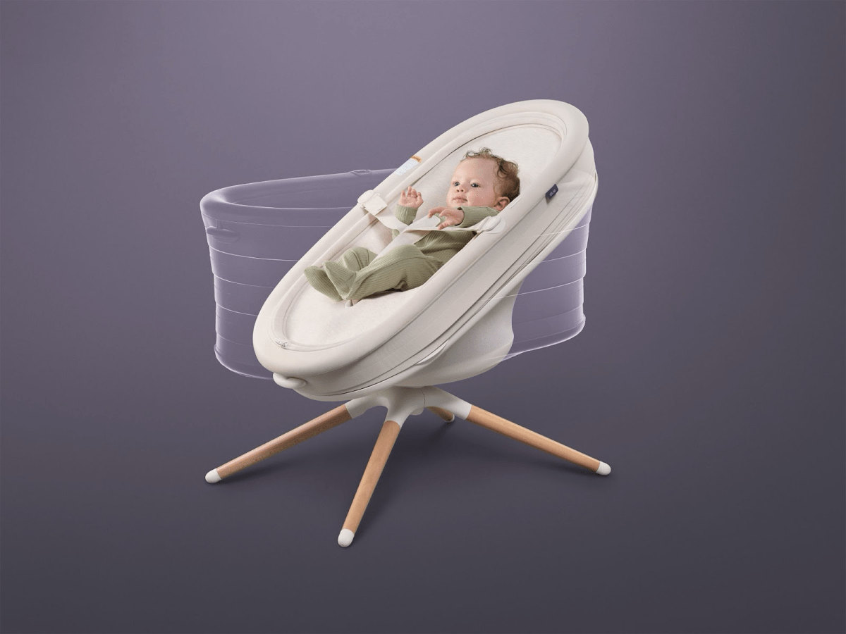 Elvie Launches Innovative App-Controlled Smart Bouncer-Bassinet at CES 2025