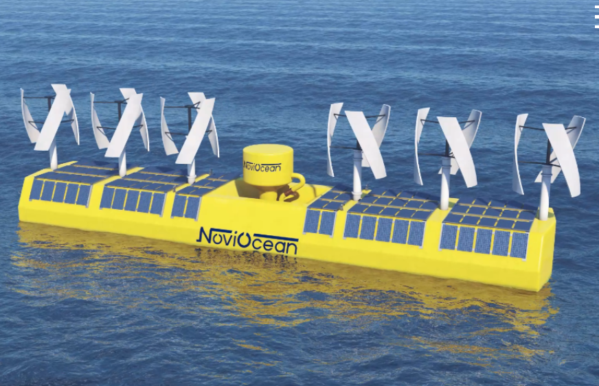NoviOcean Unveils Revolutionary Hybrid Energy Platform for 24/7 Clean Power