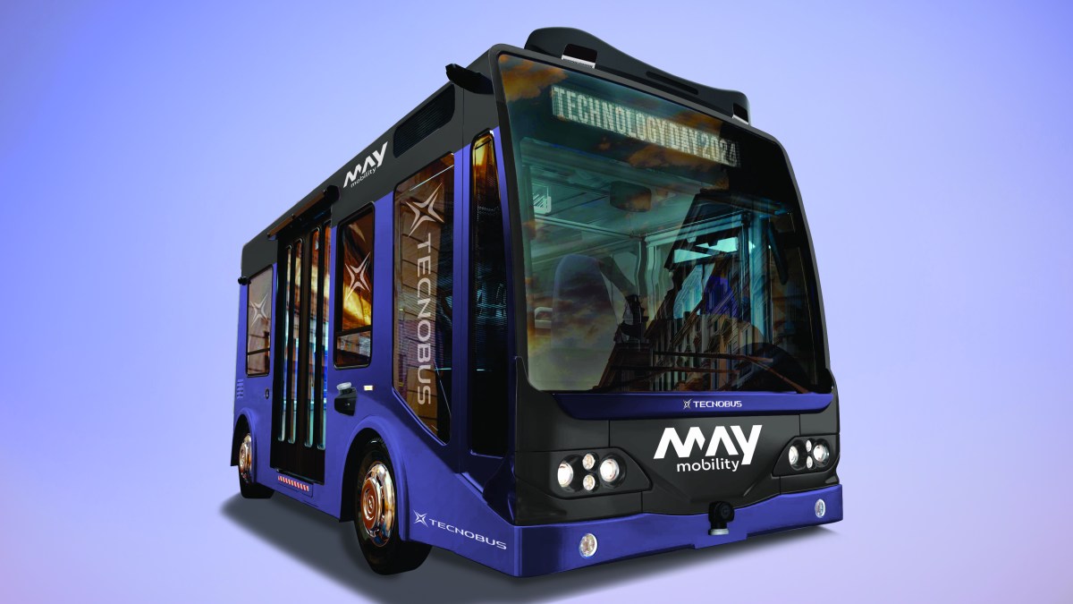 May Mobility Unveils Electric Autonomous Minibus at CES 2025