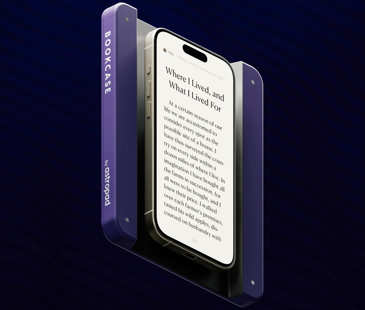 Astropad Launches Bookcase: A Novel Smartphone Accessory to Mimic E-Readers