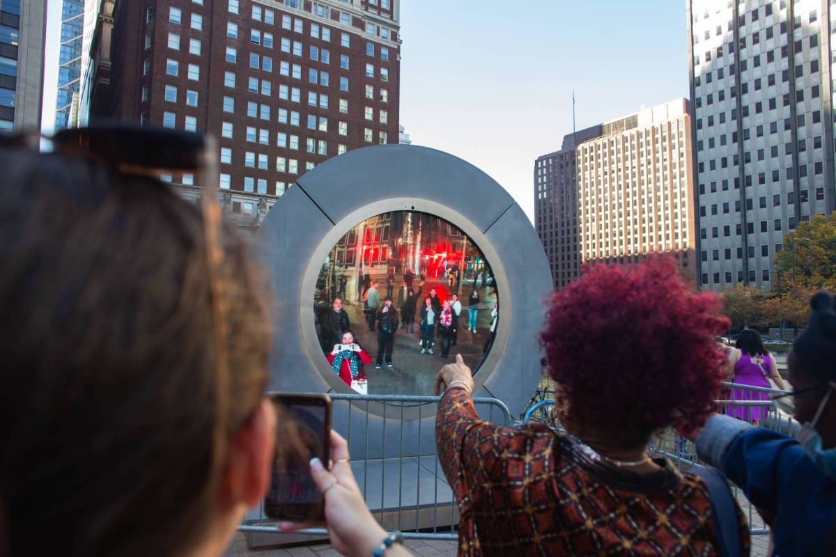 Philly's Portal: A Live Connection Across Cities