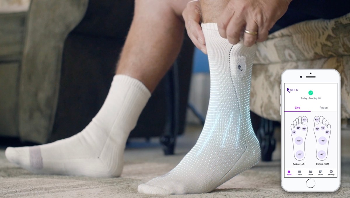 Siren Secures $9.5M to Advance Smart Socks for Diabetic Foot Ulcer Detection